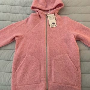 Lululemon So Sherpa Hooded Jacket- pink